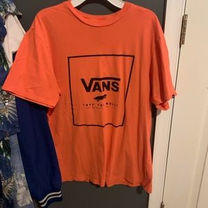 Orange vans shirt
